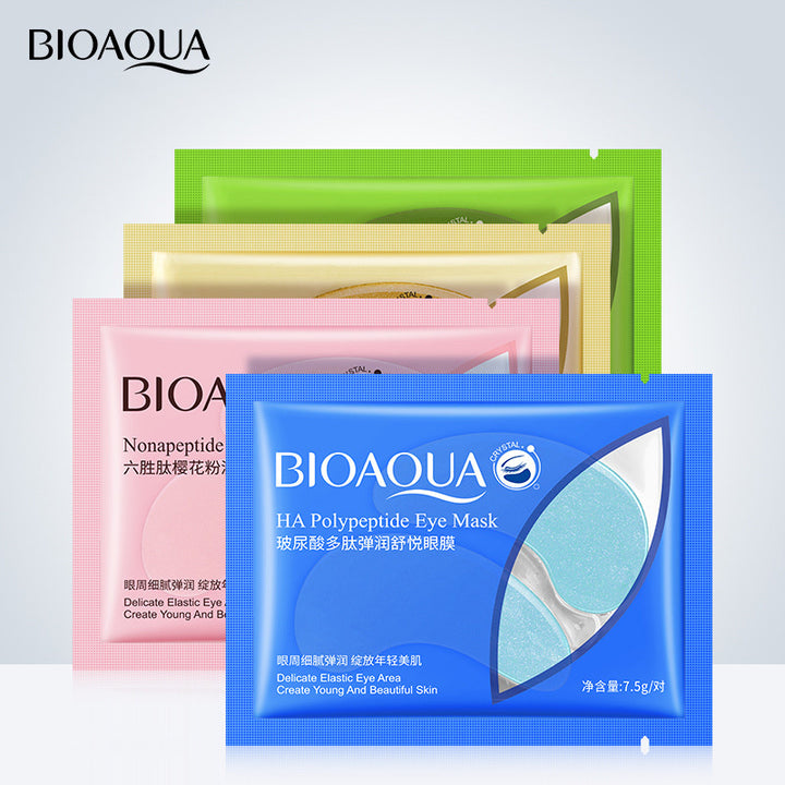 Peptide hydrating eye mask