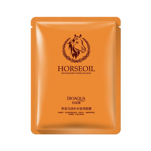 (BQY1051) Horse oil Facial Mask