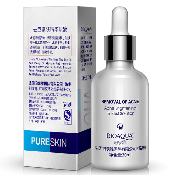 PURE SKIN Acne Brightening & Best Solution - Removal Of Acne Liquid - BIOAQUA® OFFICIAL STORE