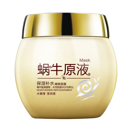 Snail Moisturizing Sleep Mask Anti Wrinkle Oil Facial Mask