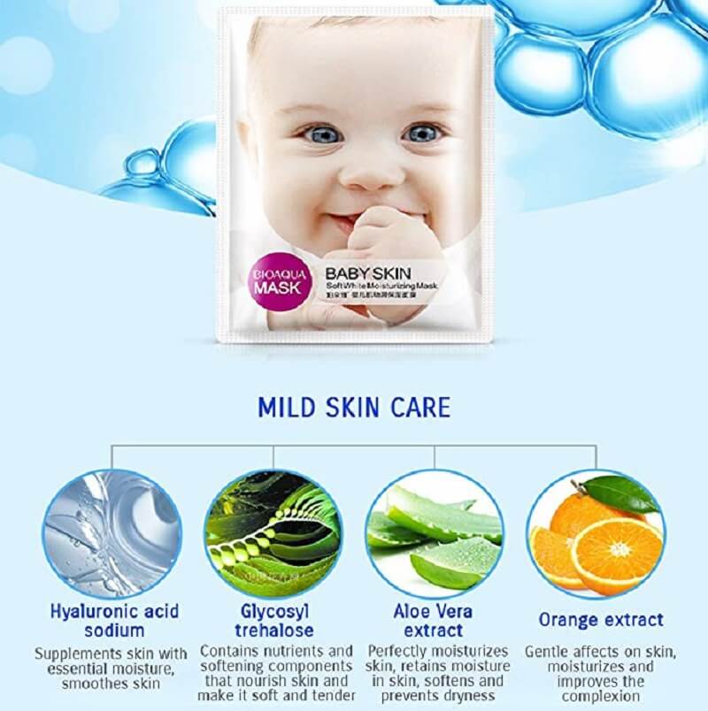 Baby Skin Facial Mask - BIOAQUA® OFFICIAL STORE