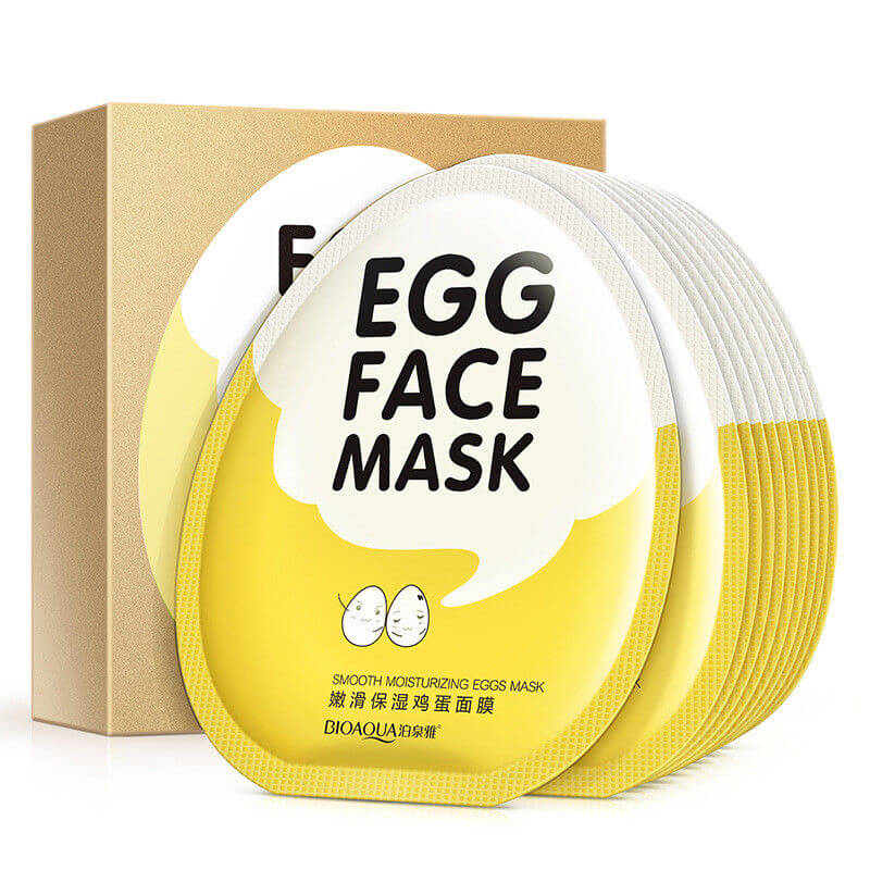 Egg Facial Mask - Smooth Moisturizing - BIOAQUA® OFFICIAL STORE