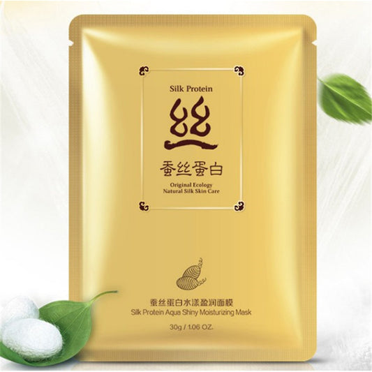 Silk Protein - Original Ecology Natural Silk Aqua Shiny Moisturizing Mask - BIOAQUA® OFFICIAL STORE