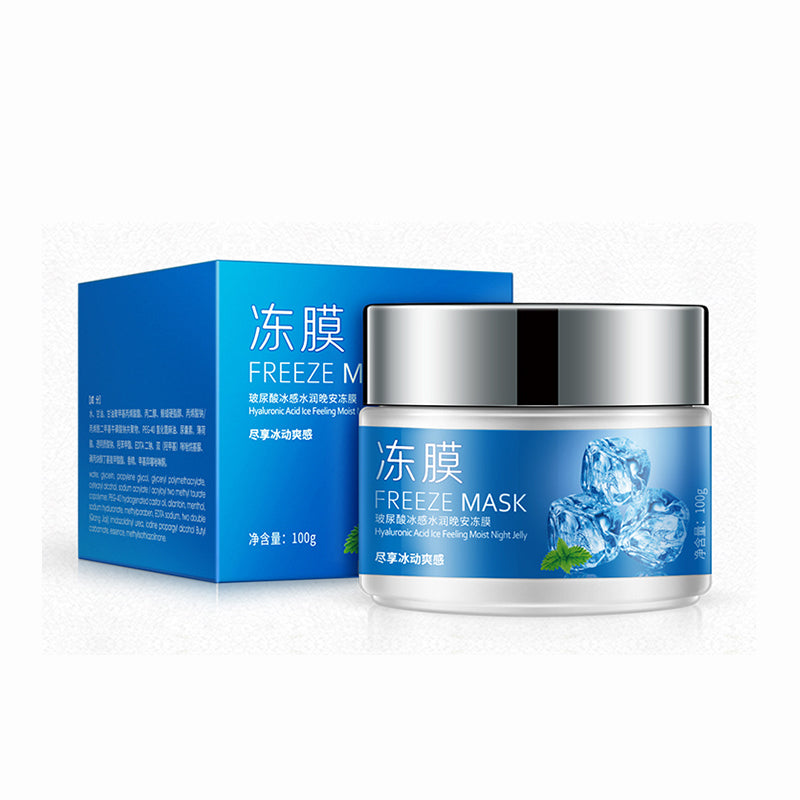 Hyaluronic acid ice moisten good night frozen film