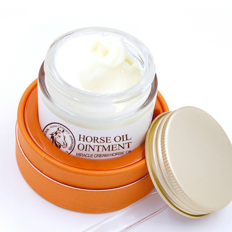 Crema unguento all'olio di cavallo