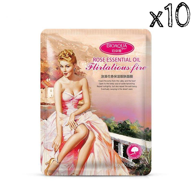 (00BQY3796) Rose Essential Oil Facial Mask