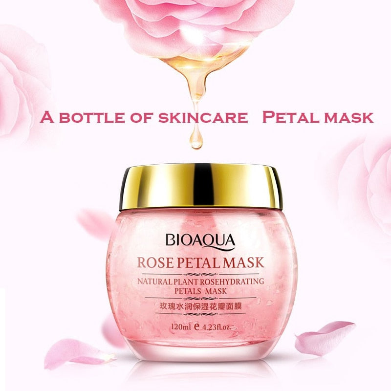 (BQY7021) Natural Plant Rose Petal Mask
