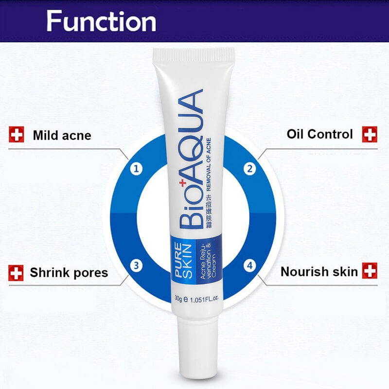 PURE SKIN Acne Scar Removal Rejuvenation Cream - BIOAQUA® OFFICIAL STORE
