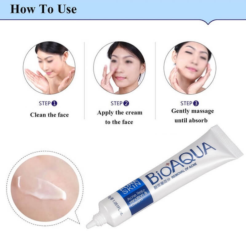 PURE SKIN Acne Scar Removal Rejuvenation Cream - BIOAQUA® OFFICIAL STORE