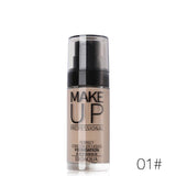 Perfekte flüssige Concealer-Foundation