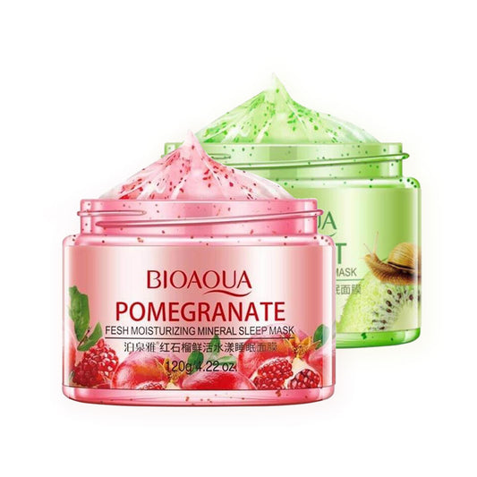 (BQY6049) Pomegranate Fresh Moisturizing Mineral Sleep Mask