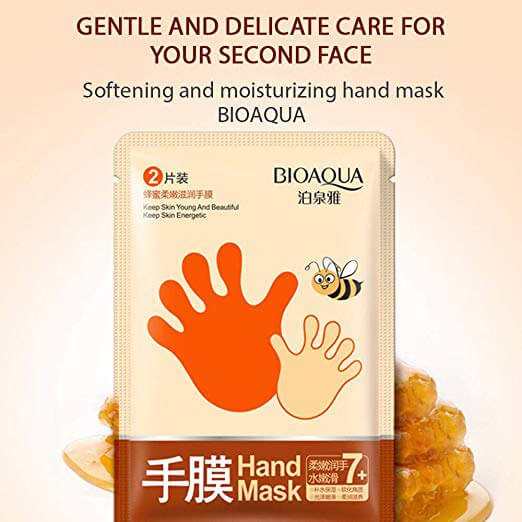 Honey Hand Mask - Keep Skin Young & Beautiful & Energetic - BIOAQUA® OFFICIAL STORE