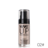 Perfekte flüssige Concealer-Foundation