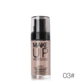 Perfekte flüssige Concealer-Foundation