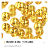 Cápsulas de loción y esencia hidratante con vitamina E