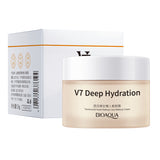 Crema de maquillaje básica V7 con hidratación profunda