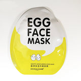 Mascarilla facial de huevo suave e hidratante