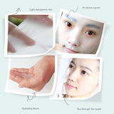 Mascarilla facial de esencia múltiple natural y refrescante