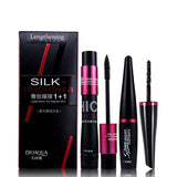 Black Lengthening Silk + Mascara 1+1 Eyelash Makeup Set
