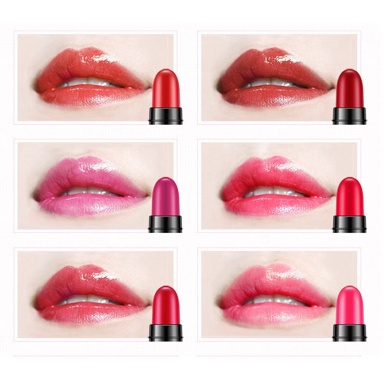 (0BQY8853) 12 Colors Charm Lipstick Sample Mini Kit