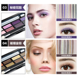 Paleta de sombras de ojos de 8 colores