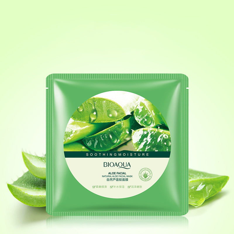 (BQY0481) Aloe Vera Soothing Gel Face Mask