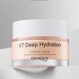Crema de maquillaje básica V7 con hidratación profunda