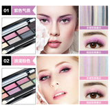 Paleta de sombras de ojos de 8 colores