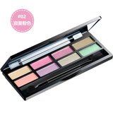 Paleta de sombras de ojos de 8 colores