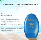 Crema facial con protector solar SPF35 para un tono uniforme