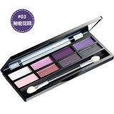 Paleta de sombras de ojos de 8 colores