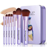 Peacock/ Elephant Foundation Brush Makeup Set 7 pcs