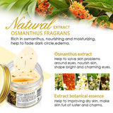 Goldene Osmanthus Augenpads