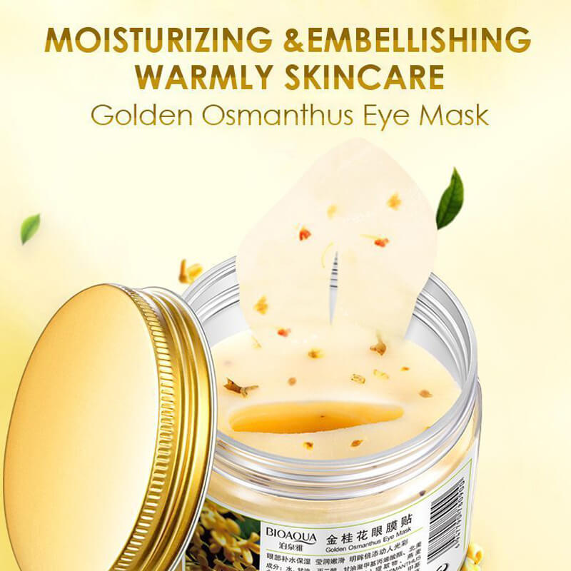 Golden Osmanthus Eye Mask - Keep Skin Young & Beautiful & Energetic - BIOAQUA® OFFICIAL STORE