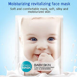Mascarilla facial efecto piel de bebé