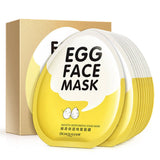Mascarilla facial de huevo suave e hidratante