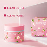 Crema exfoliante de durazno