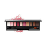 Paleta de sombras de ojos en polvo de 10 colores en tonos ahumados