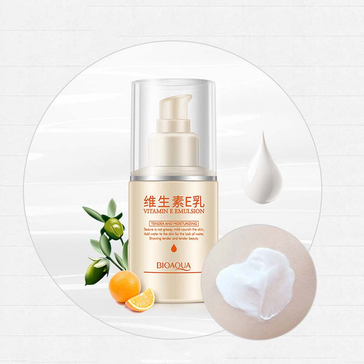 Crema corporal y loción corporal nutritiva con vitamina E