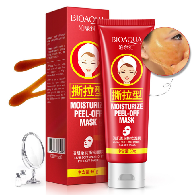 Klare, sanfte und feuchtigkeitsspendende Peel-off-Maske