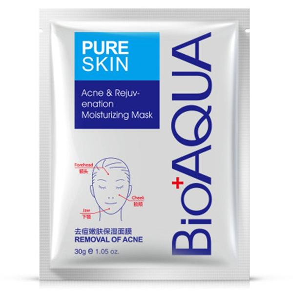 PURE SKIN Acne Scar Removal Rejuvenation Cream + Moisturizing Mask - BIOAQUA® OFFICIAL STORE