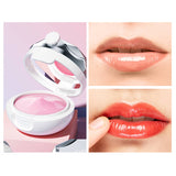 Máscara labial hidratante de morango