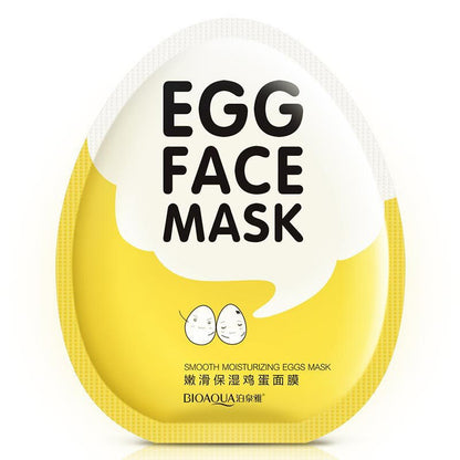 Egg Facial Mask - Smooth Moisturizing - BIOAQUA® OFFICIAL STORE