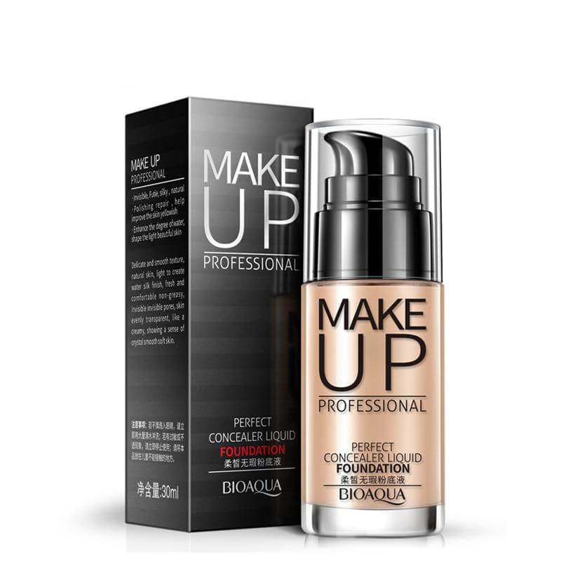 Perfect Concealer Liquid Foundation - Professional Makeup (FREE Shipped By DHL, 3-7 Business Days) - BIOAQUA® OFFICIAL STORE