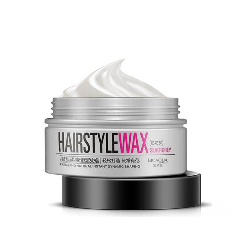 Hair Style Wax Silver Grey - Fresh & Natural Instant Dynamic Shaping - BIOAQUA® OFFICIAL STORE