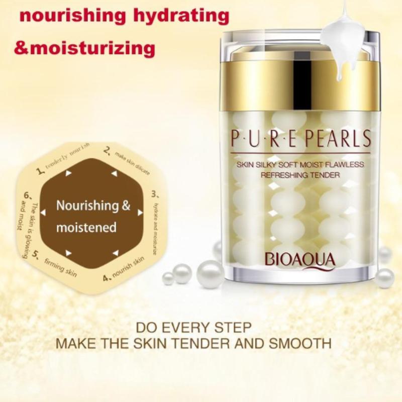 PURE PEARLS - Skin Silky Soft Moist Flawless Refreshing Tender Hydra Serum - BIOAQUA® OFFICIAL STORE