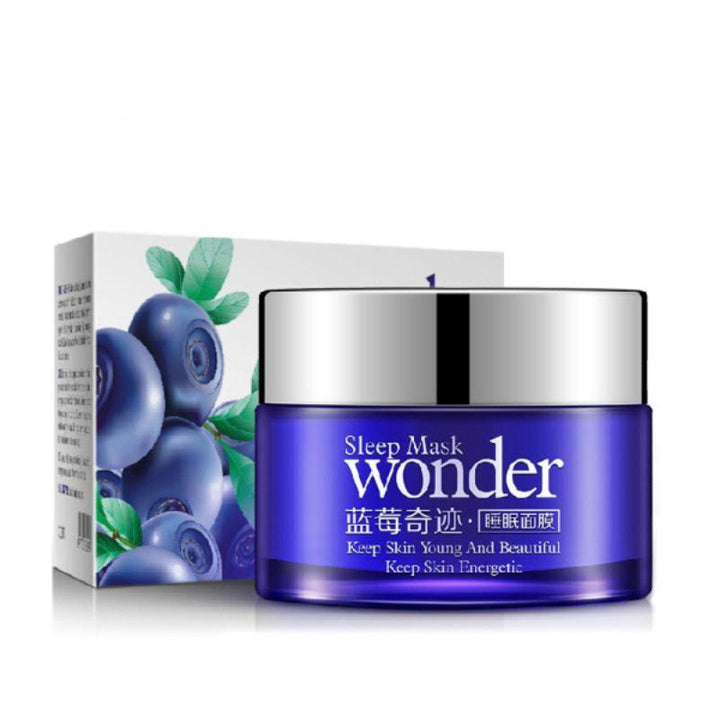 Sleep Mask Natural Blueberry Wonder Facial Cream