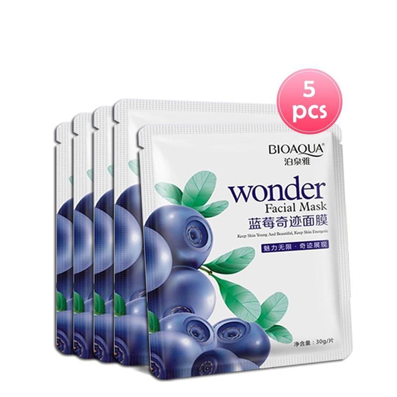 (BQY0184) None-Natural Blueberry Wonder Facial Mask