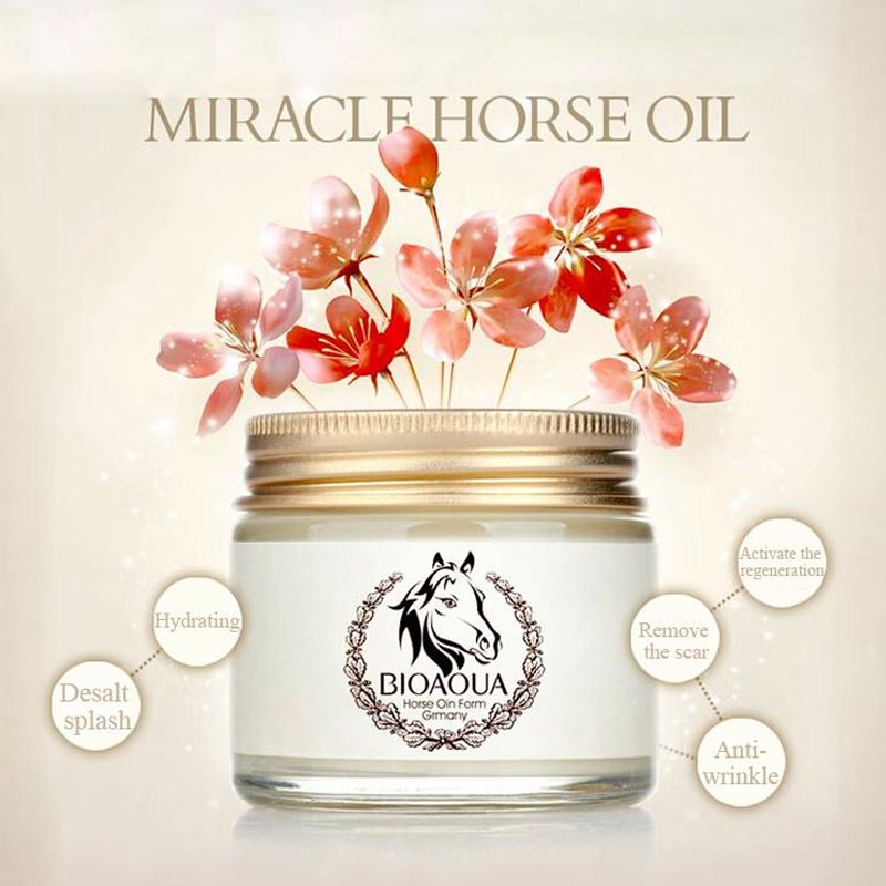 (0BQY0344) Horse Oil Ointment Miracle Cream