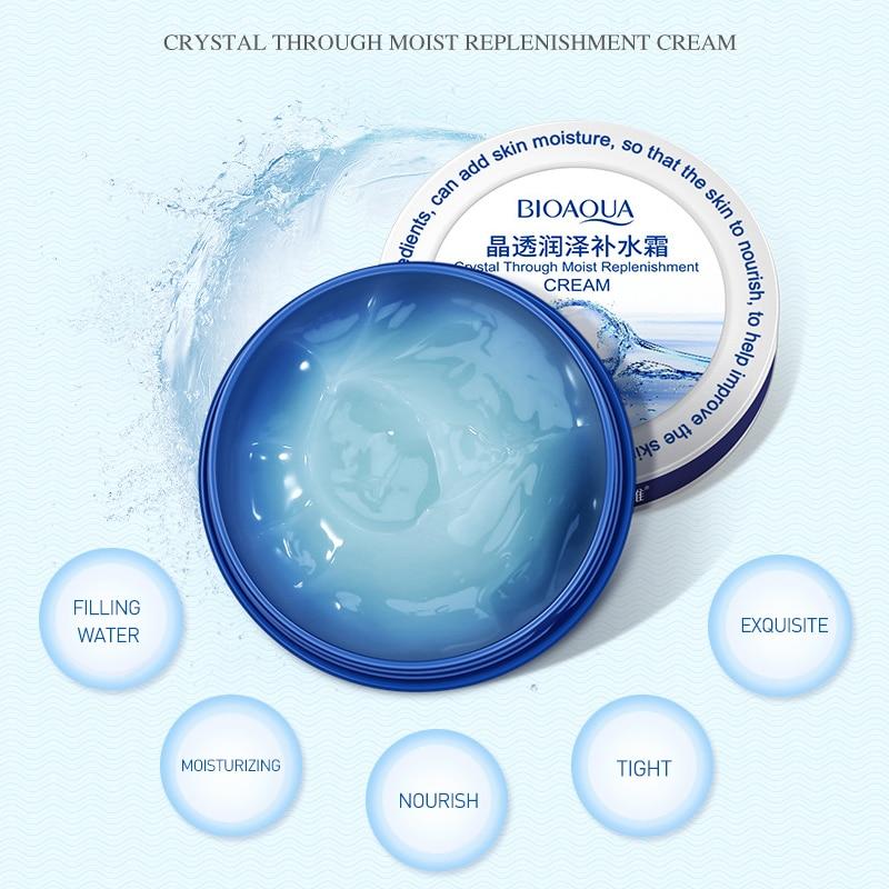 Crystal Through Moist Replenishment Cream - Lifting Firming & Anti Wrinkle - BIOAQUA® OFFICIAL STORE